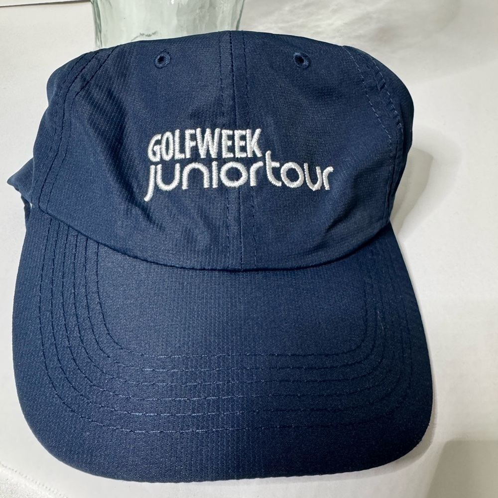 Vintagee Navy Blue and White Baseball Cap
